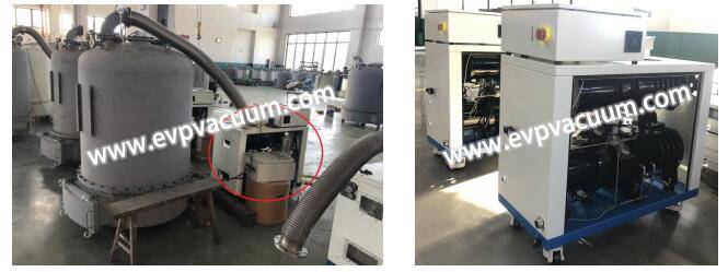 Roots screw vacuum pump package used in solvent recovery of pharmaceutical industry.jpg